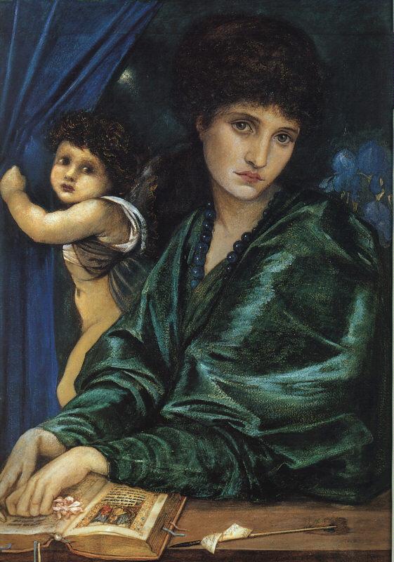 Burne-Jones, Sir Edward Coley Portrait of Maria Zambaco oil painting picture